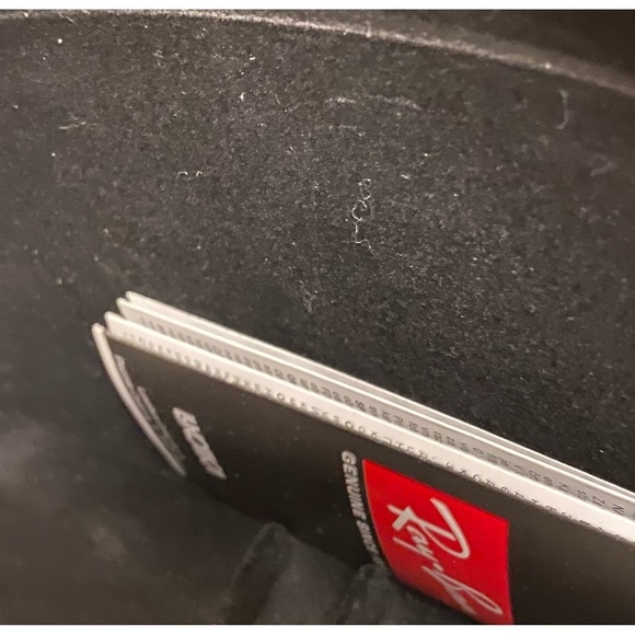 Ray Ban Original Black Eyewear Case Only with Booklet. - Picture 4 of 4